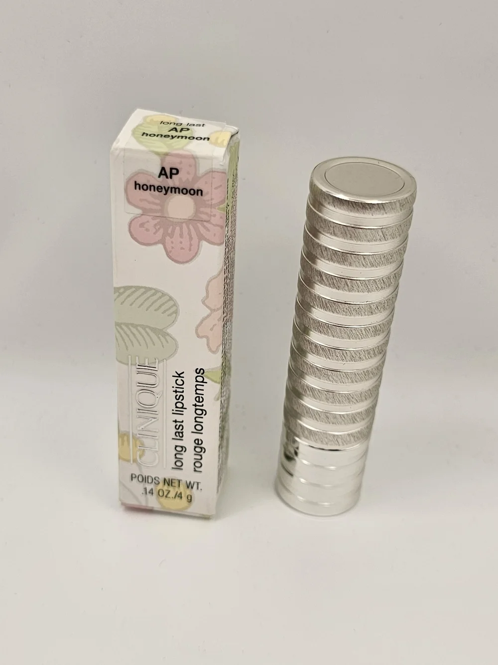 NEW Clinique Long Last Lipstick - AP Honeymoon Pink